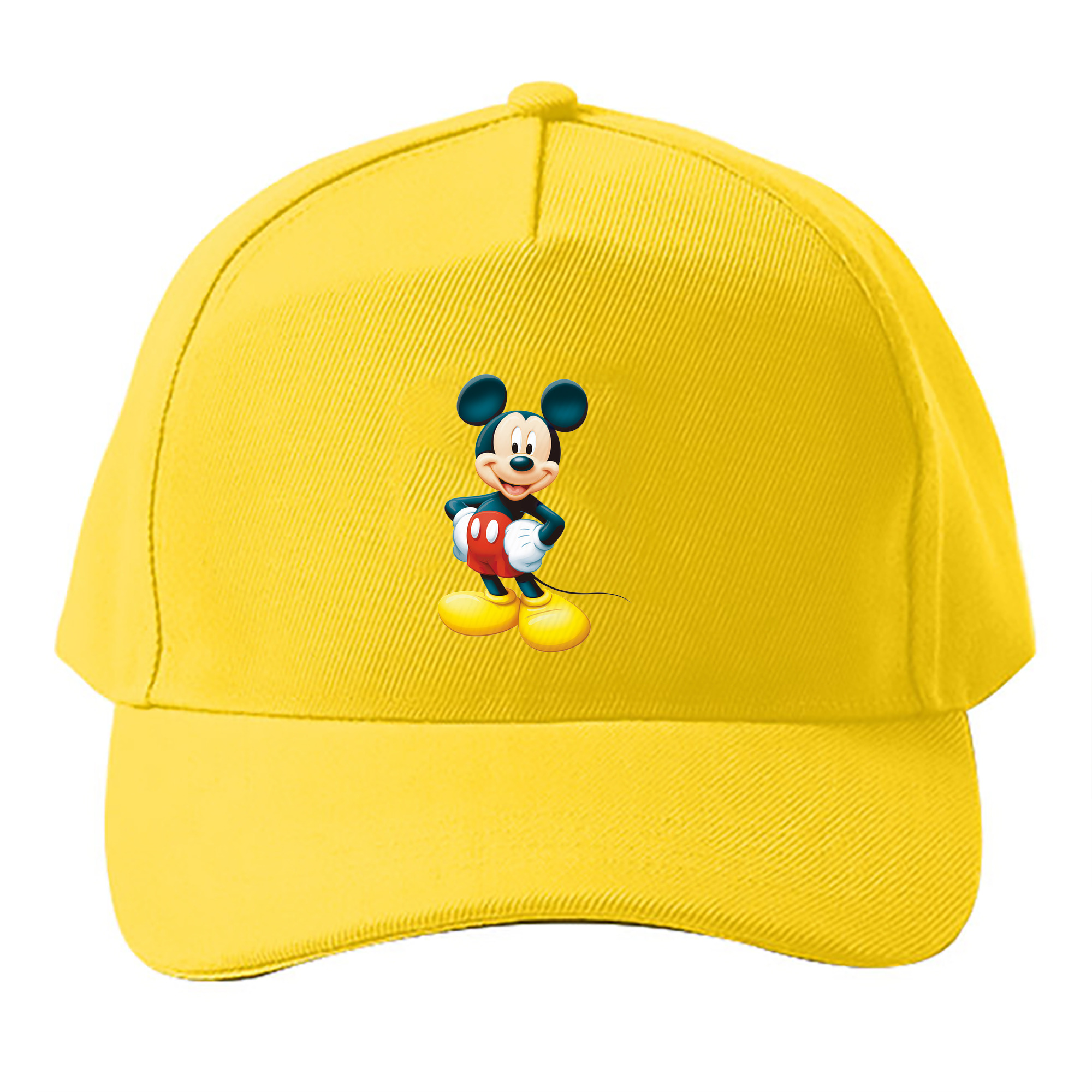 （画像用） ミッキーマウス Mickey Mouse ベースボールキャップ 綿100％ 男女兼用 帽子 スポーツ